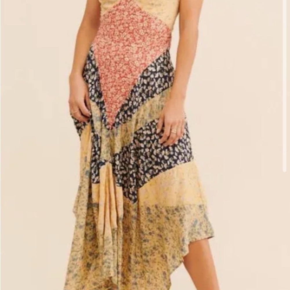 ISO Free people in the flowers Maxi Dress SIZE 2 or 0